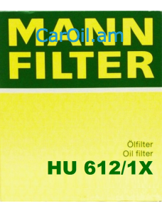 MANN-FILTER HU 612/1X